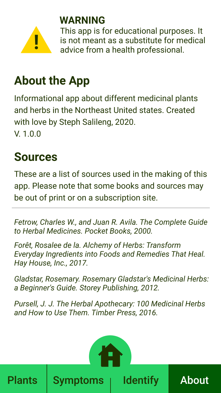 Flora Finder About